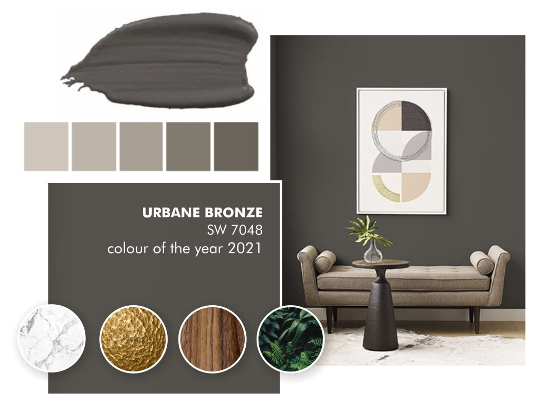 Urbane bronze palette 